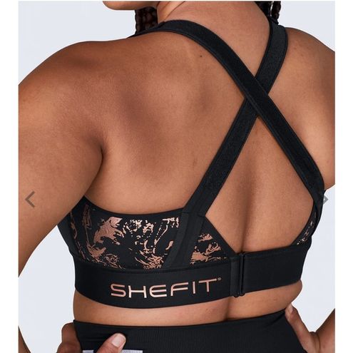 Shefit Flex Sports Bra Medium Impact in Black Size undefined - $41