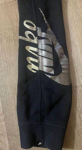 Nike Metallic Black Sweatpants Size XS - $12 (70% Off Retail