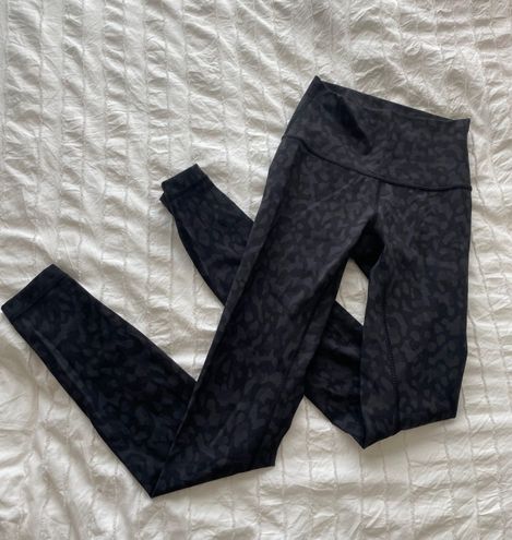 lululemon athletica, Pants & Jumpsuits, Lululemon Align Crop 2 Formation  Camo Deep Coal Multi Size 2