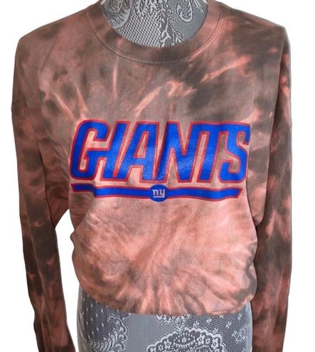 New York Giants G-Men NFL FOOTBALL SUPER AWESOME REVERSE TIE DYE