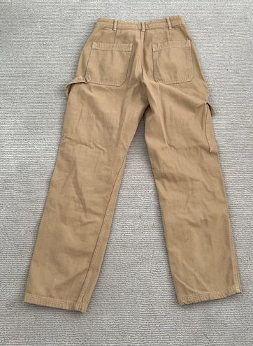 Twill Utility Straight Leg Cargo Pants