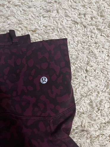 Lululemon Align 25” Leggings Size 2 Formation Camo Dark Adobe Red - $71 -  From Ava