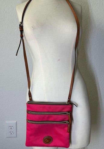 Dooney & Bourke Nylon Crossbody in pink Size One Size - $47 - From Mersees