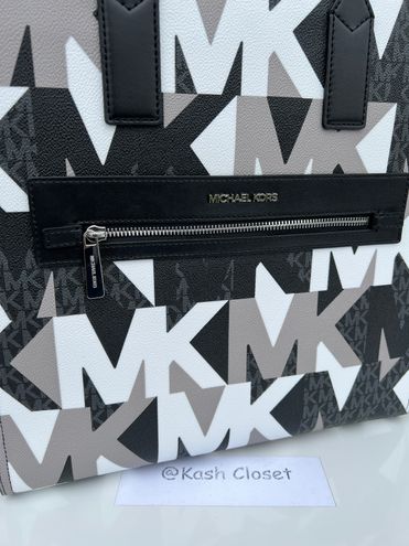 Michael Kors MK Kenly Large Logo Tote Bag - Black Multi - $219 (56% Off  Retail) New With Tags - From Kash