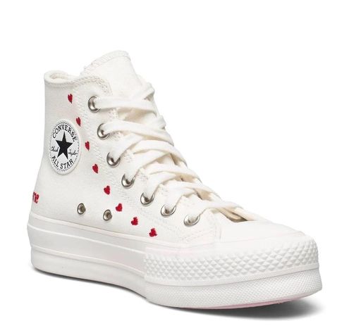 CONVERSE Chuck Taylor All Star Lift Embroidered Hearts