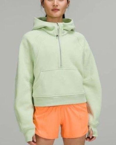 NEW LULULEMON Scuba Oversized Half-Zip Hoodie XS/S Wild Mint