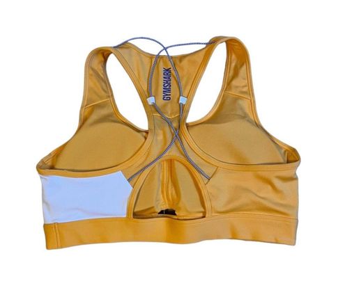 Gymshark Open Back Sports Bra - Apricot Orange