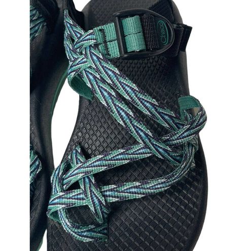 Chacos Chaco ZX 2 Classic Sports Hiking Sandal Womens 5 Green Toe