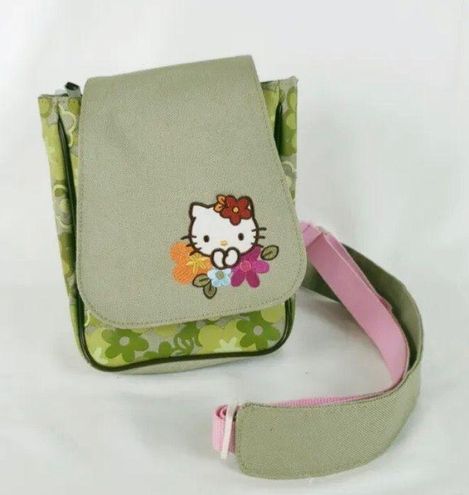 Sanrio HELLO KITTY An Apple A Day Laptop Messenger Bag Purse