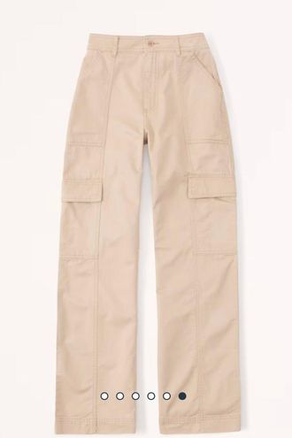 Abercrombie & Fitch Relaxed Utility Pants Tan Size 26 - $60 (25