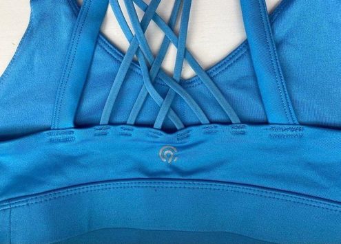 Champion c9 by Wireless Unpadded Aqua Blue Strappy Back Sports Bra Women's  XS - $17 - From Annette