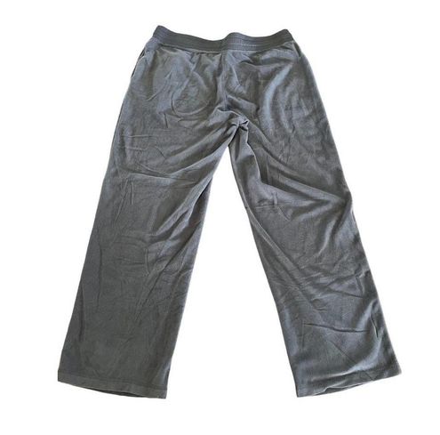 Danskin Velour Sweat Pants Yoga Pants Grey XL