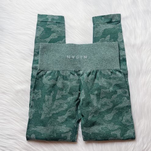 Camo Seamless Leggings - Green