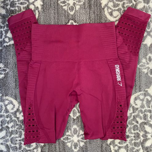 Gymshark Energy Seamless Legging Red - $18 (64% Off Retail) - From Maddy