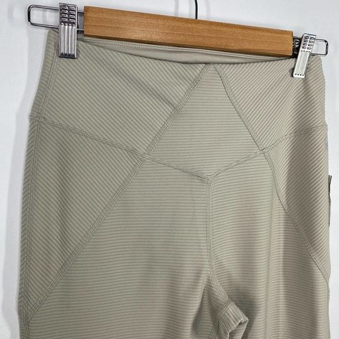 Good American Angled Rib Summer Sand Cream Leggings Women's Size 2 X-Small  NWT - $58 New With Tags - From Taylor