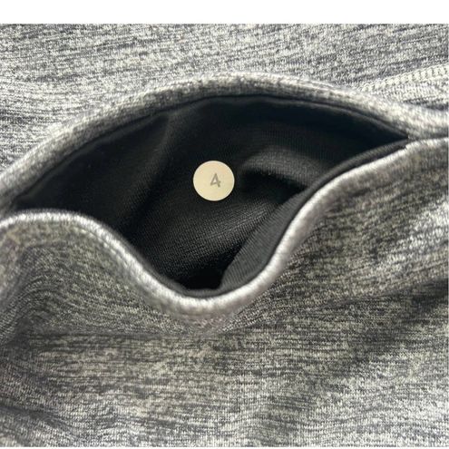 Lululemon EUC Speed Up Tight Leggings Heathered Gray Women's Size 4 - $25 -  From Nikki