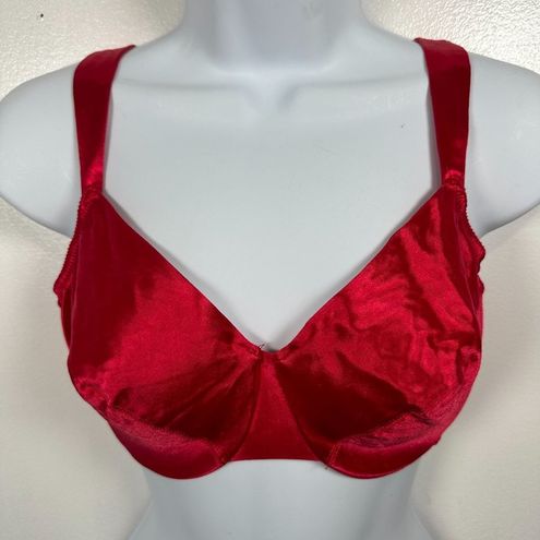 Victoria's Secret Vintage Second Skin Satin Full Coverage Bra 34D