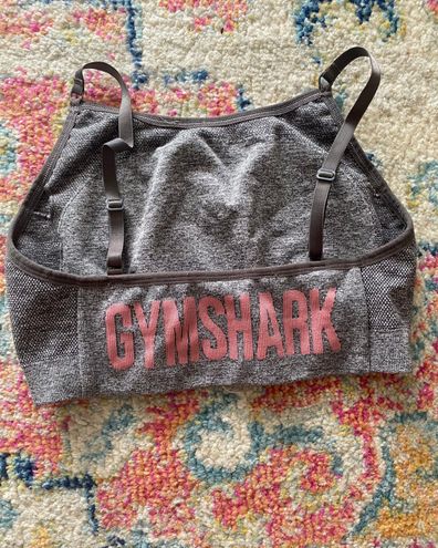 Gymshark Flex Strappy Sports Bra Gray Size M - $35 - From Peyton