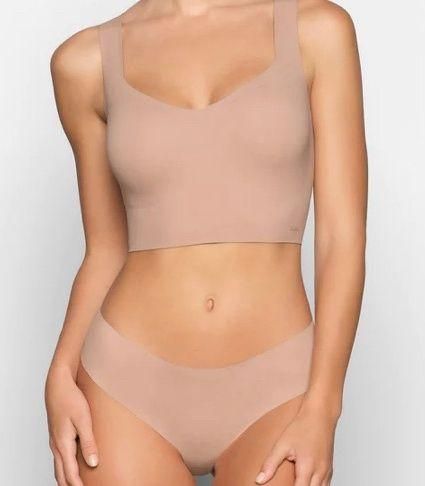 SKIMS, Intimates & Sleepwear, Skims Naked Plunge Bra Clay 2x