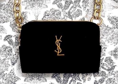 YSL velvet Cosmetic Bag / Crossbody Bag