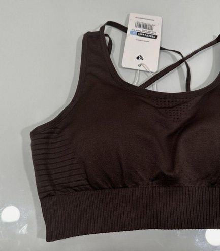 Women's Best NWT $35 [ Small ] Power Seamless Sports Bra in Dark Oak Brown  #5849 - $30 (14% Off Retail) New With Tags - From Naomi