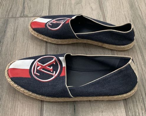 Louis Vuitton slip ons Blue Size undefined - $440 - From Mooshkini