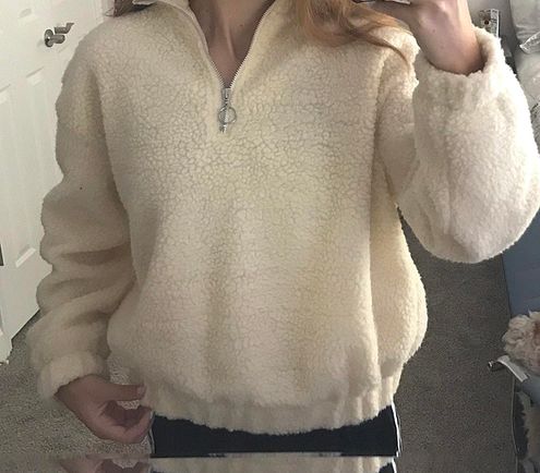 black cropped zip up