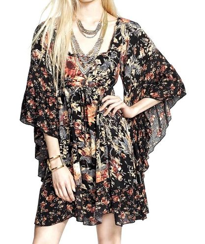 Free People Heart of Gold Dress in Moonlight Garden Combo Multiple