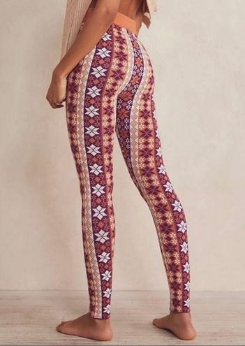 Free People Intimately Away With Me Sweater Leggings XS Multiple