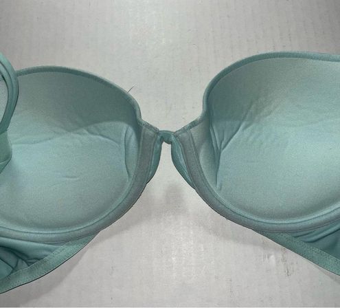 Victoria's Secret Push Up Underwire Blue Bra Size 36C - $19 - From Trina's