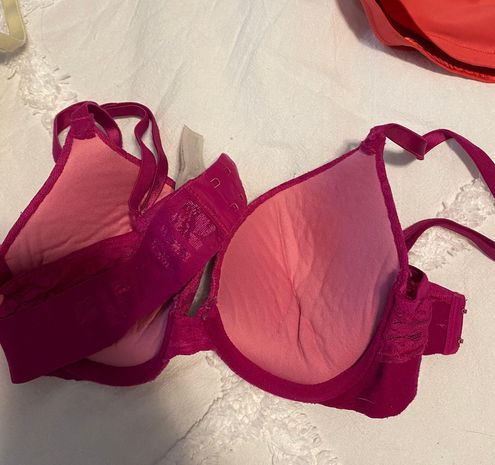 PINK - Victoria's Secret Lace Push Up Bra Size 32 B - $10 (77% Off Retail)  - From Abigail