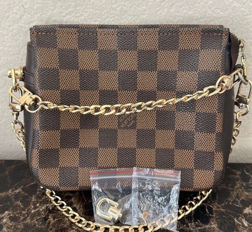 Louis Vuitton Damier Ebene Trousse Make Up Bag Mini Pochette Brown - $495  (52% Off Retail) - From Ella