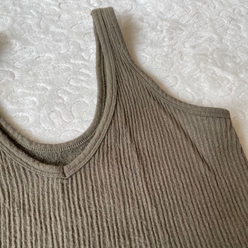 Urban Outfitters Out From Under Drew Seamless Ribbed Bra Top Green Size L -  $13 - From Mikaela