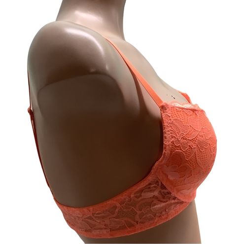 Juicy Couture Orange Lace Bra Size 34B Preloved - $12 - From GetFit