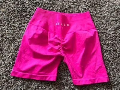 Celer Workout Shorts Pink Size M - $15 (57% Off Retail) - From avery