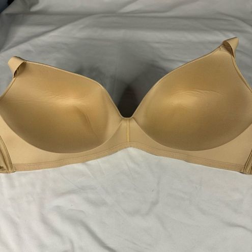 SKIMS NWT Nude Sand 46DD Wireless Form T-Shirt Demi Bra Kim K Wireless  Comfort Size undefined - $27 New With Tags - From Cassandra