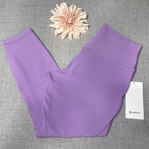 NWT lululemon wisteria purple align leggings 25” size 6