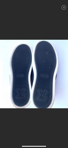 Louis Vuitton Authentic Slip Ons…Sz: 7.5….Blue Blue - $650 (31% Off Retail)  - From Letisha