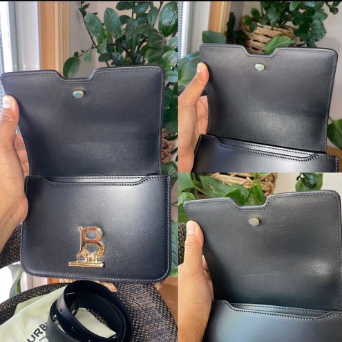 Burberry Authentic TB Belt Bag Leather Black - $555 (60% Off Retail