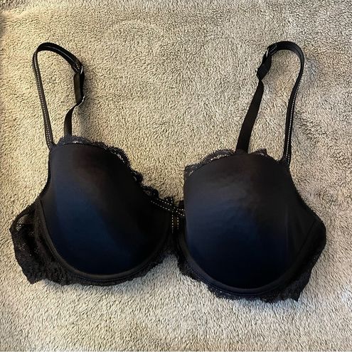 Chantelle Rive Gauche Half Cup T-Shirt Bra in Black Size 36D - $35