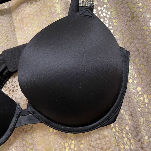Victoria Secret Black Rhinestone Bra (36D) for Sale in Modesto, CA - OfferUp
