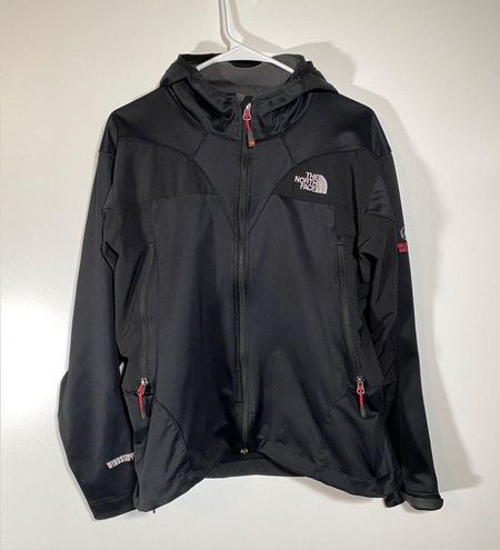 The North Face Summit Series Windstopper Womens BLACK Full Zip Jacket Size S