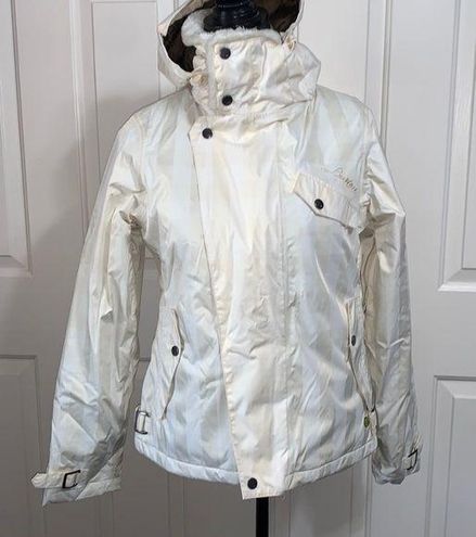 Burton Cream Striped Dutchess Insulated Snowboard Jacket 79