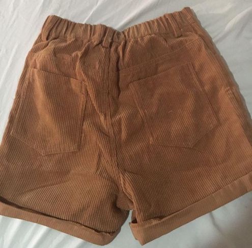 Brown corduroy Shorts Size M - $20 (20% Off Retail) - From Maddie