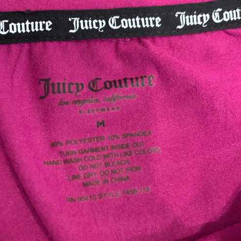 Juicy Couture NWT Pink Sleepwear Loungewear Pajama Set Jogger Style Pants  Size M - $55 (15% Off Retail) New With Tags - From Julia