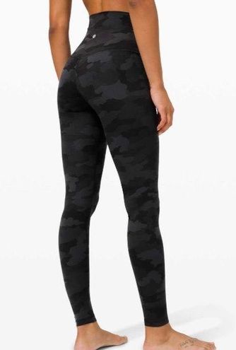 lulu camo leggings with north face sweatshirt｜TikTok Search