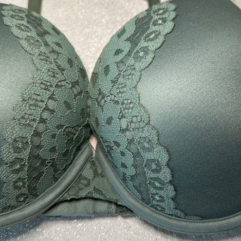 Victoria's Secret Green Body By Victoria Perfect Shape Lace Bra