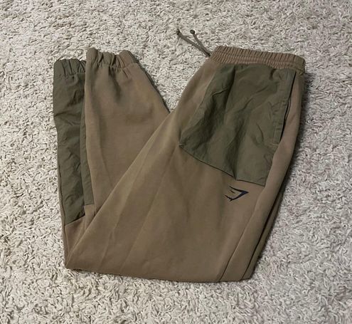 Gymshark Khaki Brown Sweatpants Joggers Size Small - $34 - From Ava