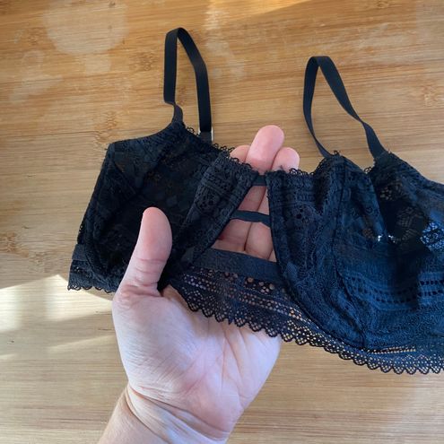 Gilly Hicks Bra Black Size 34 E / DD - $14 (72% Off Retail) - From Meghan
