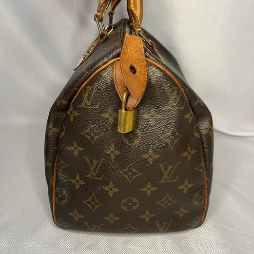 Louis Vuitton Speedy 30 Code: SP0016 With Lock and Key 🔐 For